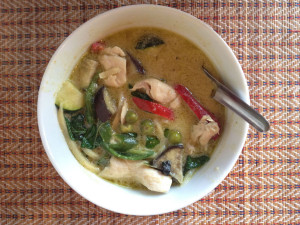 Green Thai Curry. Photo: ME