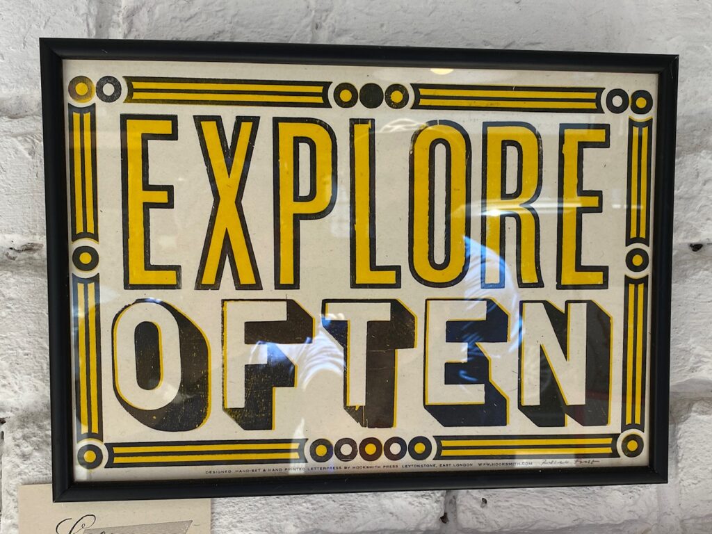 Explore often