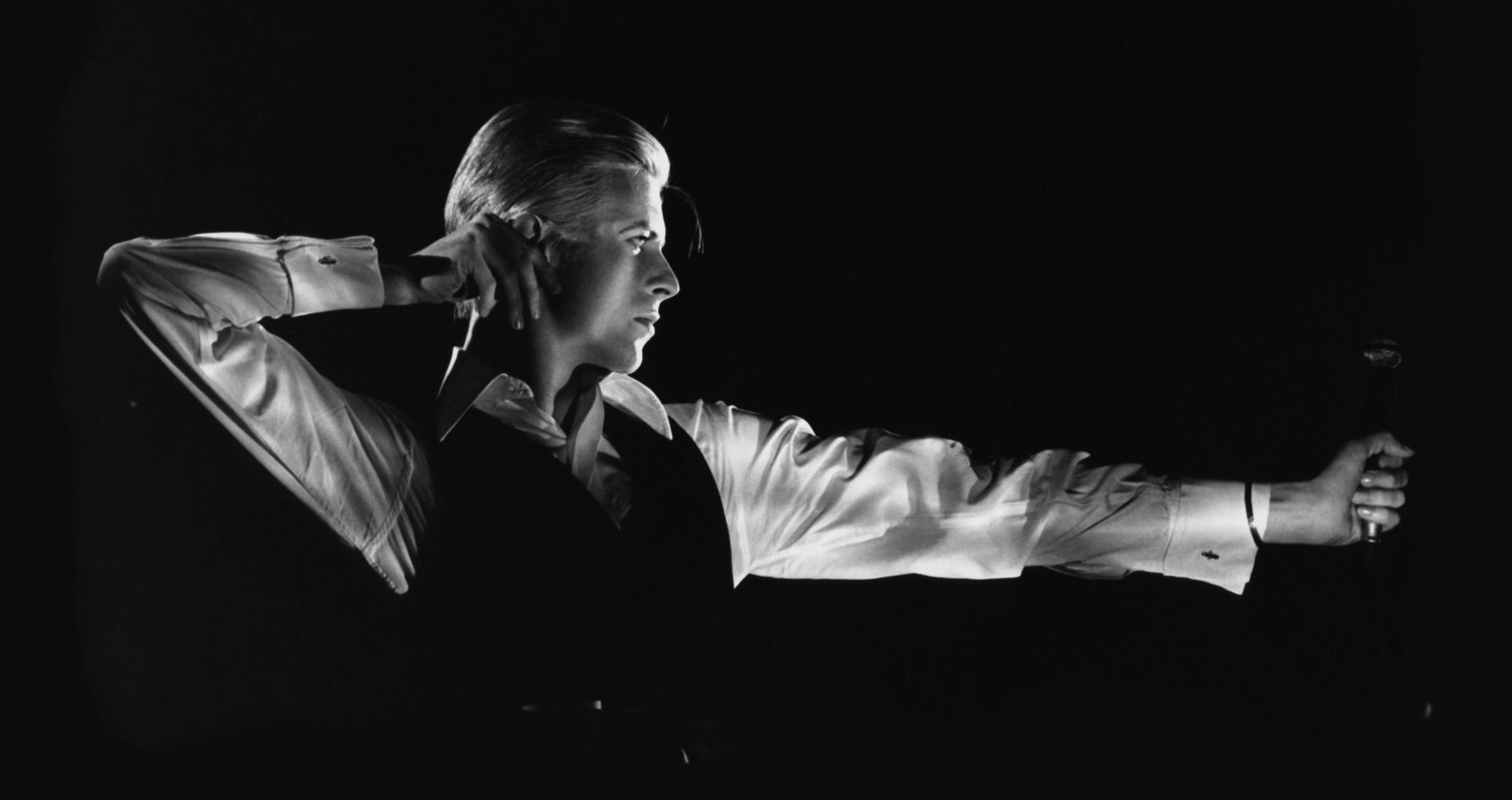 David Bowie as The Thin White Duke, Station to Station Tour, 1976 © John Robert Rowlands1